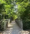 Brücke über den Mühlgraben im Solmspark
