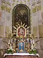 Hauptaltar in der Kirche