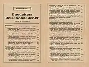 Werbefaltblatt vom Sommer 1927 (4 Seiten, 186 × 128 mm)