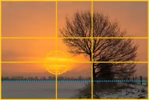 Sonnenaufgang im Winter, 2015