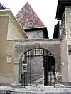 Tor zum Hof der ehemaligen Alten Synagoge
