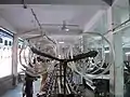 In einer Seidenfabrik