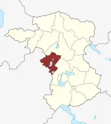 Lage des Bromme Sogn in der Sorø Kommune