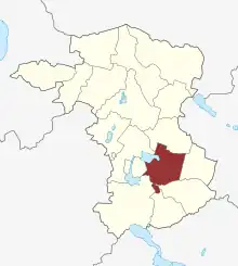 Lage des Slaglille Sogn in der Sorø Kommune