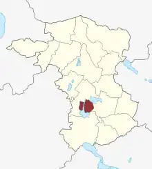 Lage des Sorø Sogn in der Sorø Kommune