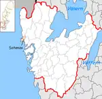 Lage der Gemeinde Sotenäs