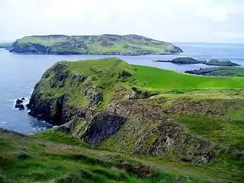 Landschaft der Isle of Man