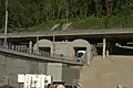 Westportal des Beacon-Hill-Tunnels