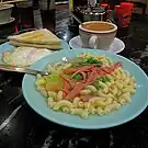 Westliches Frühstück nach Hongkong-Art