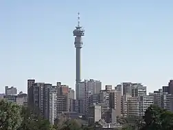 Hillbrow mit Telkom Joburg Tower
