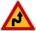 113: Doppelkurve (zunächst rechts)