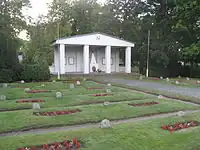 Sowjetischer Soldatenfriedhof am Bahnhof
