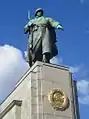 Statue des Rotarmisten von Lew Kerbel