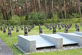 Sowjetischer Ehrenfriedhof auf dem Friedhof Luckenwalde