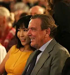 Schröder-Kim So-yeon und Gerhard Schröder (2018)
