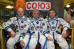 Alexander Gerst, Maxim Surajew, Gregory Wiseman