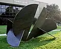 "Space in Time" I 2005, 30mm Stahl, OMA Outdoor Museum of Art, Chattanooga USA, "German Art Project"