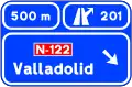 S-235Wegweiser zur Autobahnen