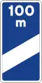 S-26c(100 m) Entfernungsbake Ausfahrt