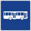 S-51Fahrstreifen für Busse