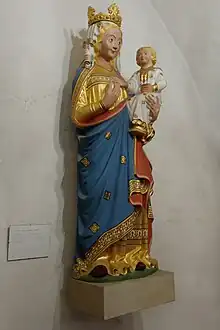 Spandauer Madonna (Replik) in der Ribbeckschen Kapelle (früher Marienkapelle) der Kirche