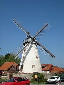 Wall-Holländer-Windmühle am Gehlenbrinkin Hücker-Aschen
