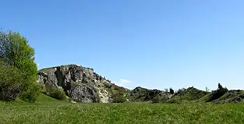 Blick auf die Spielburg