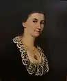 Marie Spieler: Selbstbildnis, 1876