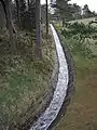 Abfluss aus dem Stausee