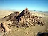 Spitzkoppe aus der Luft