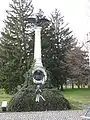 Das Denkmal des Nikola Zrinski am Eingang zum Park