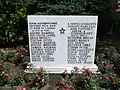 Denkmal für die gefallenen Partisanen aus dem 2. Weltkrieg