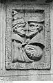 Spottbild Papst, Kaiser und Luther im Innenhof, von 1535
