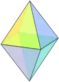 Quadratische Doppelpyramide