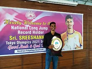 Murali Sreeshankar im Jahr 2021
