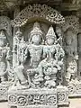 Vishnu und Lakshmi
