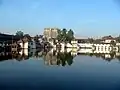 Blick über den Tempelteich