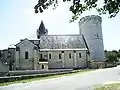St-Aubin mit Donjon in Trèves