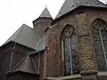 Chor des alten Teils der Kirche