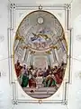 Zwölfjähriger Jesus im Tempel, Deckenfresko