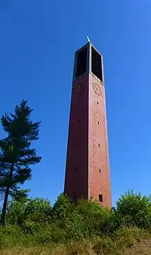 Saarwellingen, Kirchturm St. Pius X.