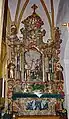 Rechter Seitenaltar, Johannes-Altar