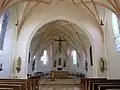 Blick zum Chor und Zelebrationsaltar