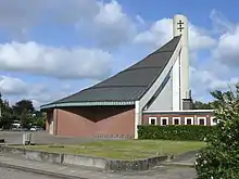 Foto von St. Ansgar (Bremerhaven-Leherheide), fotografiert 2009 von Pastor Ulrich Schmalstieg