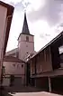 Die Kirche in Bergtheim
