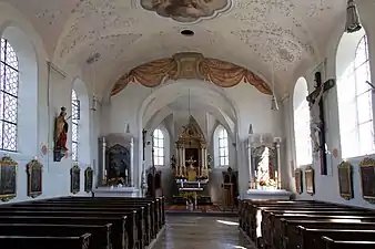 Innenraum nach Osten