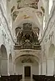 Große Barockorgel in der Kirche St. Georg von Ochsenhausen