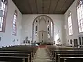 Innenraum mit Blick zur Apsis