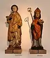 Skulpturen der hll. Stephanus und Nikolaus