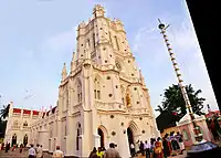 Römisch katholische Kathedrale, 1912–1927, von Trivandrum, Bundesstaat Kerala